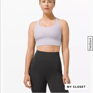 Lululemon Longline Bra in Stargaze